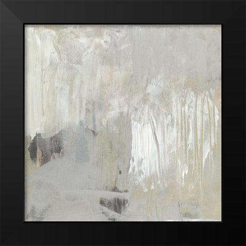 Neutral Composition II Black Modern Wood Framed Art Print by Goldberger, Jennifer