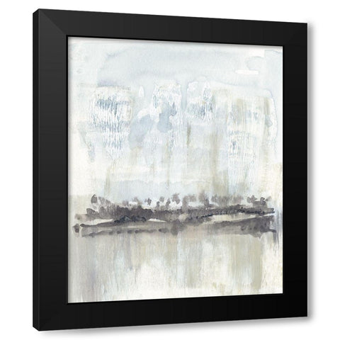 Sky Horizon II Black Modern Wood Framed Art Print with Double Matting by Goldberger, Jennifer