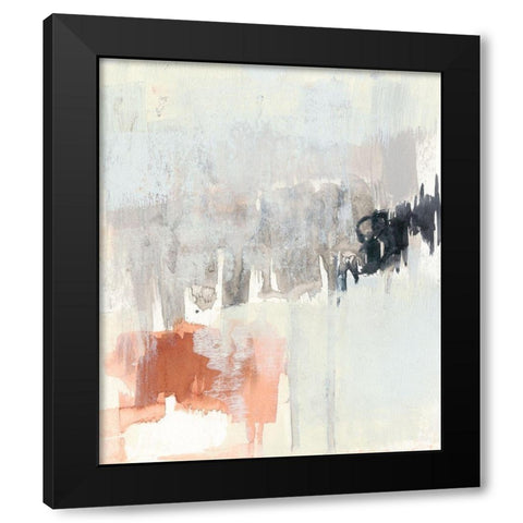 Sienna and Paynes I Black Modern Wood Framed Art Print with Double Matting by Goldberger, Jennifer