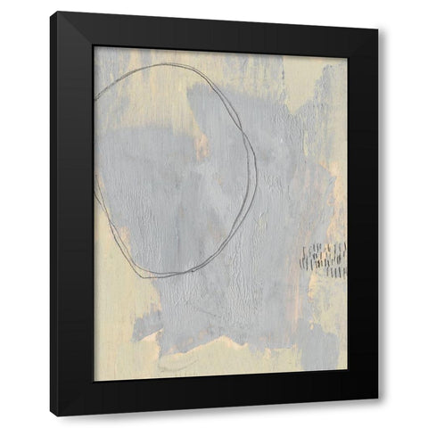 Sentry Dots IV Black Modern Wood Framed Art Print by Goldberger, Jennifer
