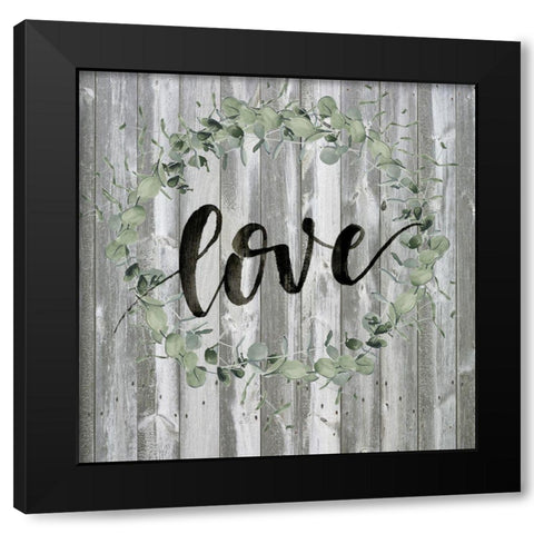 Farmhouse Inspiration I Black Modern Wood Framed Art Print by Parker, Jennifer Paxton