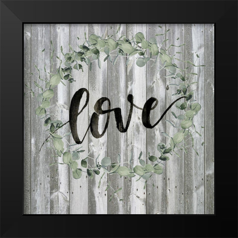 Farmhouse Inspiration I Black Modern Wood Framed Art Print by Parker, Jennifer Paxton