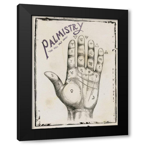Mystic Fortune II Black Modern Wood Framed Art Print with Double Matting by Parker, Jennifer Paxton