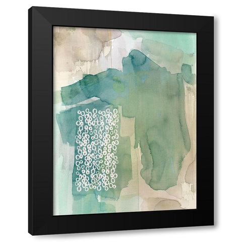 Keepsake I Black Modern Wood Framed Art Print with Double Matting by Popp, Grace