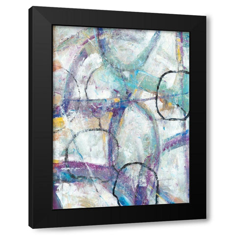 Escape I Black Modern Wood Framed Art Print with Double Matting by OToole, Tim