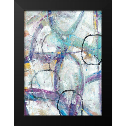 Escape I Black Modern Wood Framed Art Print by OToole, Tim