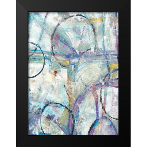 Escape II Black Modern Wood Framed Art Print by OToole, Tim