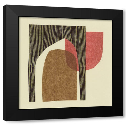 Sketches of Spain I Black Modern Wood Framed Art Print with Double Matting by Stramel, Renee W.