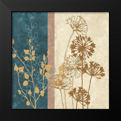 Dandelion Family I Black Modern Wood Framed Art Print by Saunders, Alonzo
