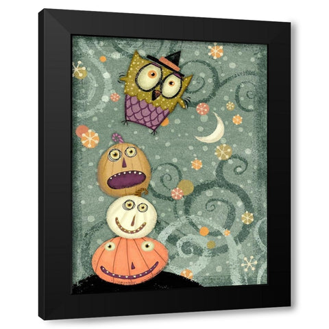 EEK VI Black Modern Wood Framed Art Print by Eisner, Viv