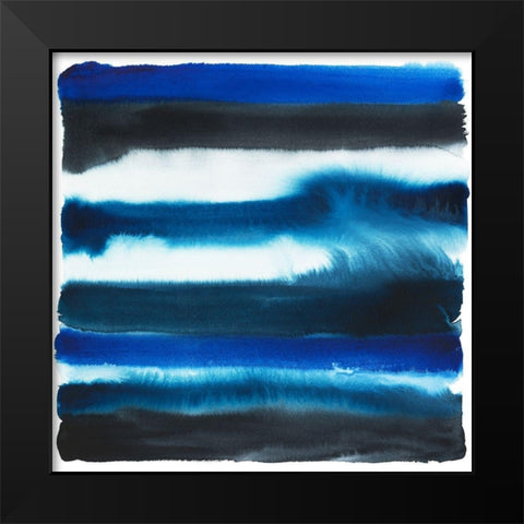 Run Off II Black Modern Wood Framed Art Print by Popp, Grace
