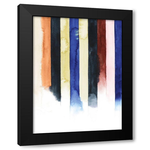 Desert Layers IV Black Modern Wood Framed Art Print with Double Matting by Popp, Grace