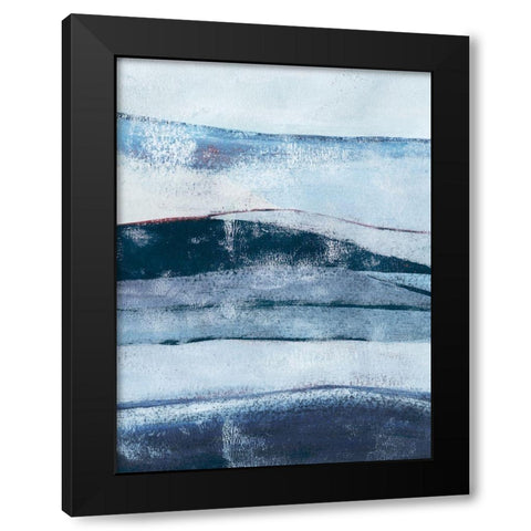 Opalite Pasture I Black Modern Wood Framed Art Print by Popp, Grace
