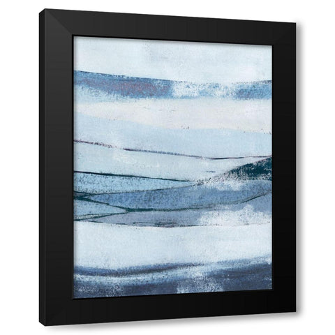 Opalite Pasture II Black Modern Wood Framed Art Print with Double Matting by Popp, Grace