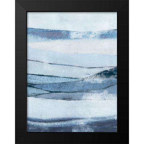 Opalite Pasture II Black Modern Wood Framed Art Print by Popp, Grace