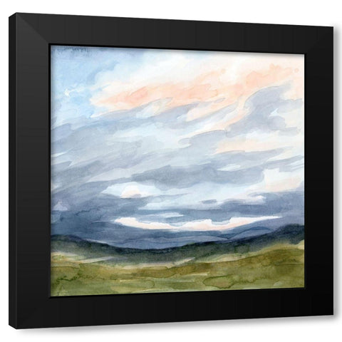 Windswept Horizon I Black Modern Wood Framed Art Print by Popp, Grace