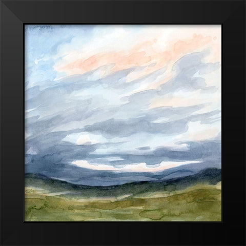 Windswept Horizon I Black Modern Wood Framed Art Print by Popp, Grace