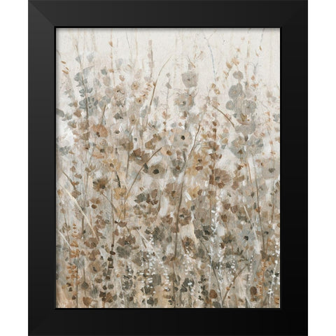 Early Fall Flowers I Black Modern Wood Framed Art Print by OToole, Tim