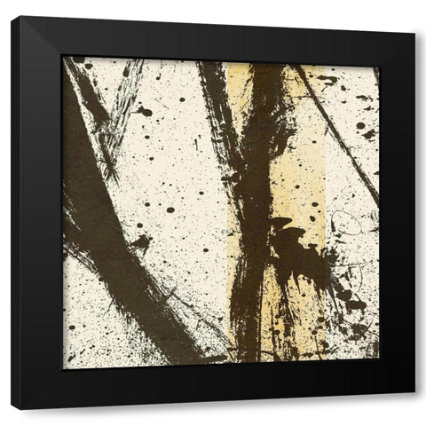 Path Ways I Black Modern Wood Framed Art Print by Saunders, Alonzo