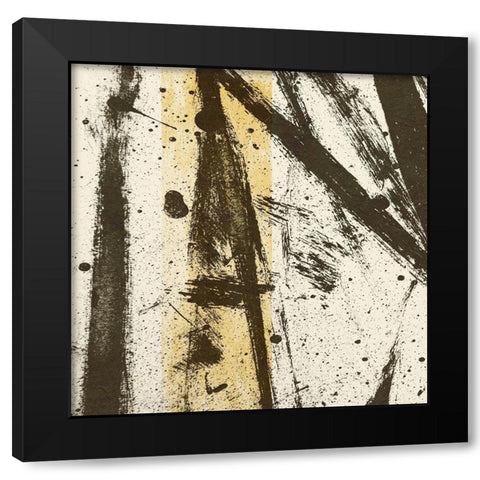 Path Ways II Black Modern Wood Framed Art Print with Double Matting by Saunders, Alonzo