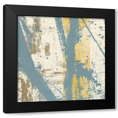 Path Ways III Black Modern Wood Framed Art Print with Double Matting by Saunders, Alonzo