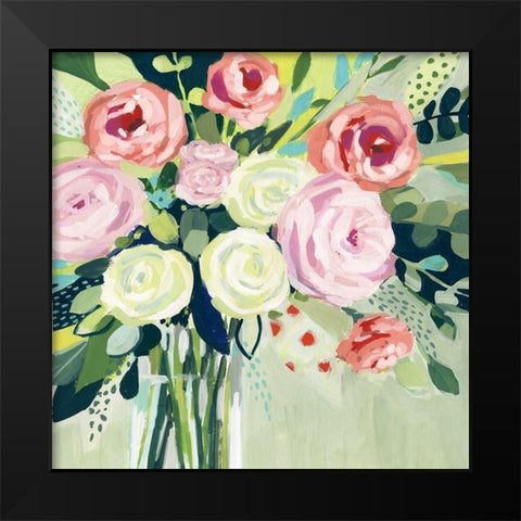 Let the Light In II Black Modern Wood Framed Art Print by Borges, Victoria