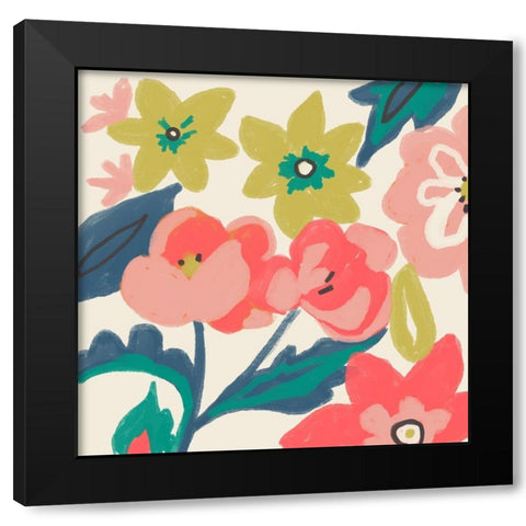 Lyla Grace III Black Modern Wood Framed Art Print with Double Matting by Zarris, Chariklia