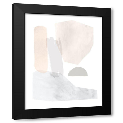 Sweet Simplicity I Black Modern Wood Framed Art Print by Borges, Victoria