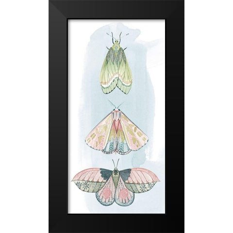 Jeweled Fairies II Black Modern Wood Framed Art Print by Popp, Grace