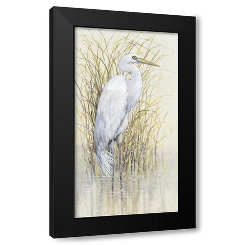 Wading I Black Modern Wood Framed Art Print with Double Matting by OToole, Tim