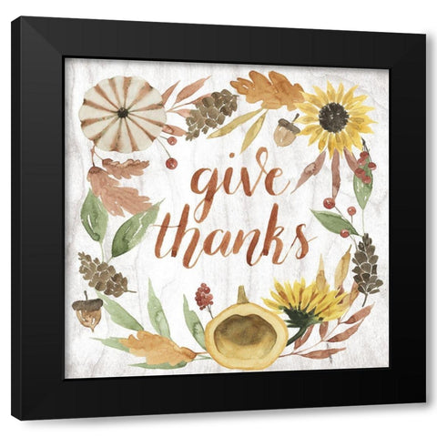 Modern Cornucopia I Black Modern Wood Framed Art Print by Popp, Grace