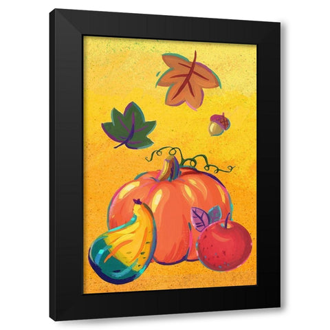 Graphic Cornucopia I Black Modern Wood Framed Art Print by Eisner, Viv