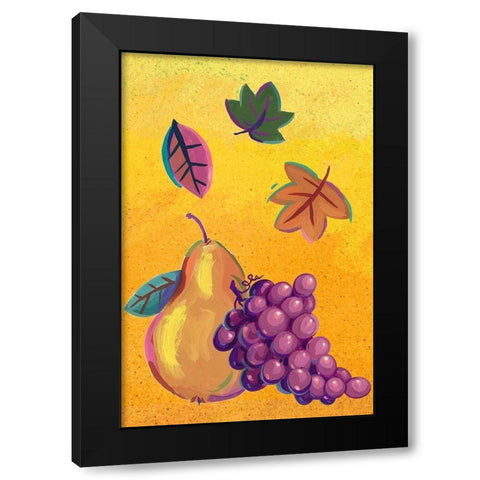 Graphic Cornucopia II Black Modern Wood Framed Art Print with Double Matting by Eisner, Viv