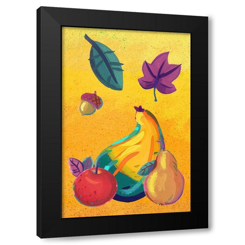 Graphic Cornucopia III Black Modern Wood Framed Art Print by Eisner, Viv