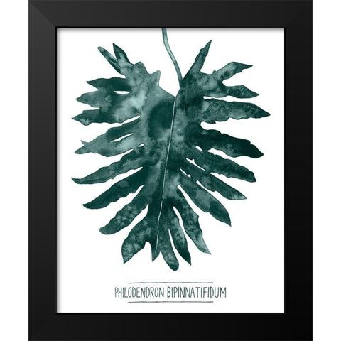 Gemstone Tropicale IV Black Modern Wood Framed Art Print by Popp, Grace