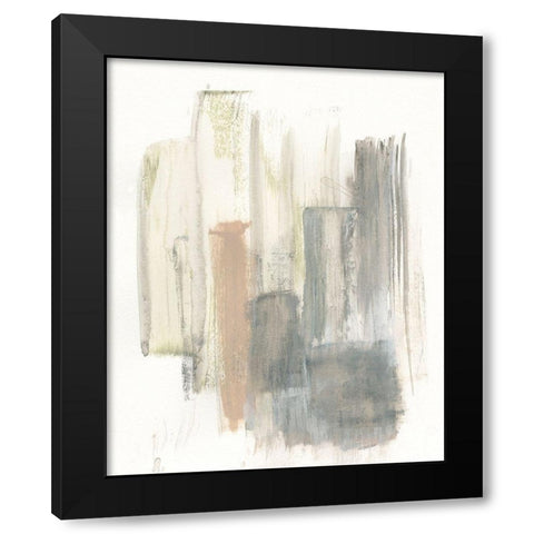 A Touch of Pastel I Black Modern Wood Framed Art Print by Goldberger, Jennifer