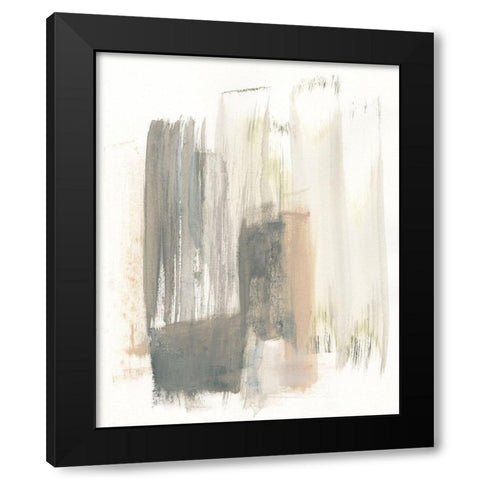 A Touch of Pastel II Black Modern Wood Framed Art Print by Goldberger, Jennifer