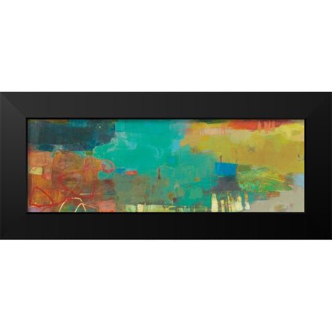 Elysium II Black Modern Wood Framed Art Print by Jachimiec, Sue