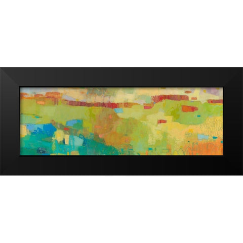 Elysium IV Black Modern Wood Framed Art Print by Jachimiec, Sue