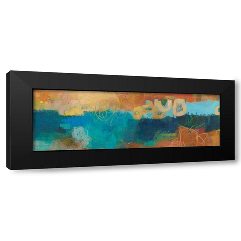 Elysium V Black Modern Wood Framed Art Print by Jachimiec, Sue
