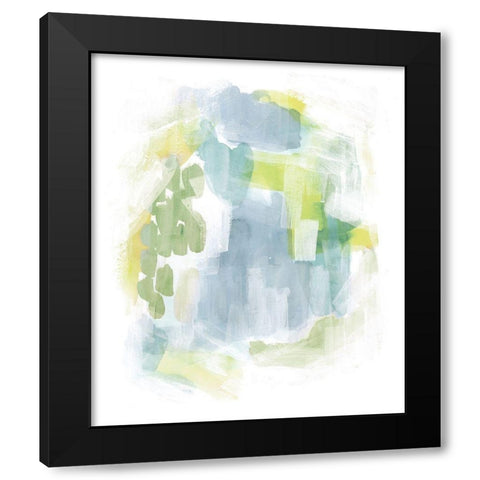 Abstract Reef II Black Modern Wood Framed Art Print by Popp, Grace