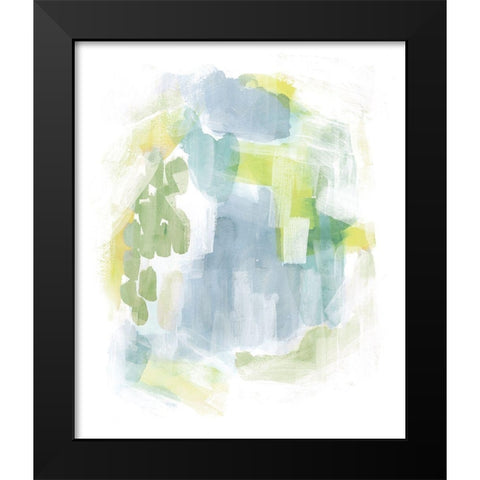 Abstract Reef II Black Modern Wood Framed Art Print by Popp, Grace