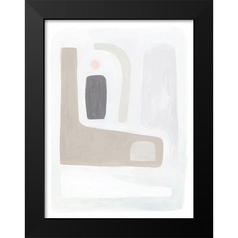 Opal Daydream I Black Modern Wood Framed Art Print by Borges, Victoria