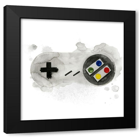 Gamer II Black Modern Wood Framed Art Print by Popp, Grace