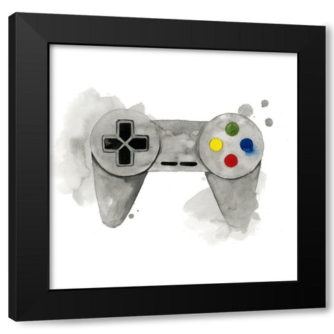 Gamer III Black Modern Wood Framed Art Print by Popp, Grace