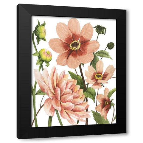 Dahlia Spell II Black Modern Wood Framed Art Print by Popp, Grace