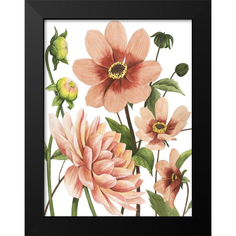 Dahlia Spell II Black Modern Wood Framed Art Print by Popp, Grace