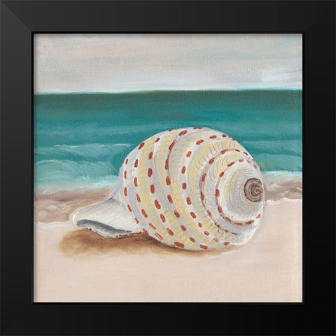 She Sells Seashells II Black Modern Wood Framed Art Print by Ludwig, Alicia