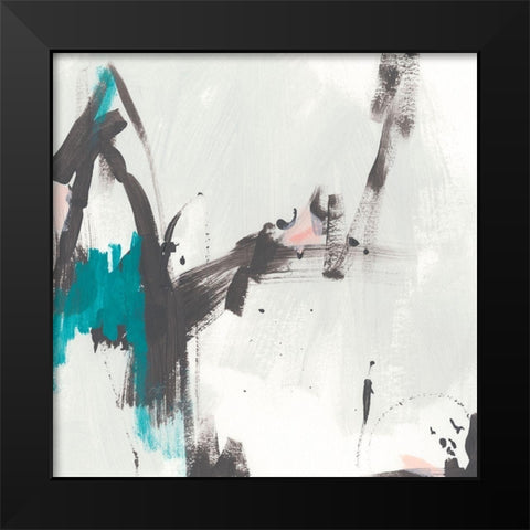 Extant I Black Modern Wood Framed Art Print by Vess, June Erica