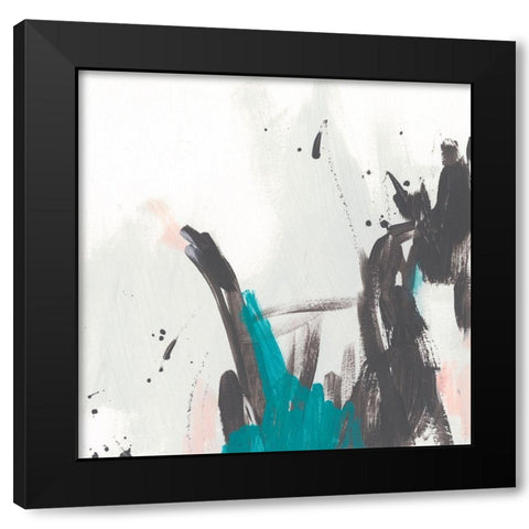 Extant II Black Modern Wood Framed Art Print by Vess, June Erica
